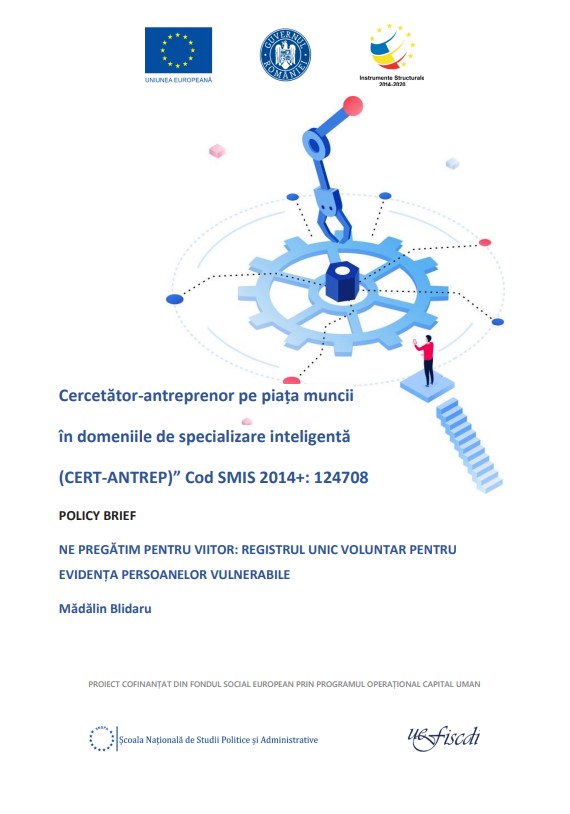 Ne pregătim pentru viitor: registrul unic voluntar pentru evidența persoanelor vulnerabile